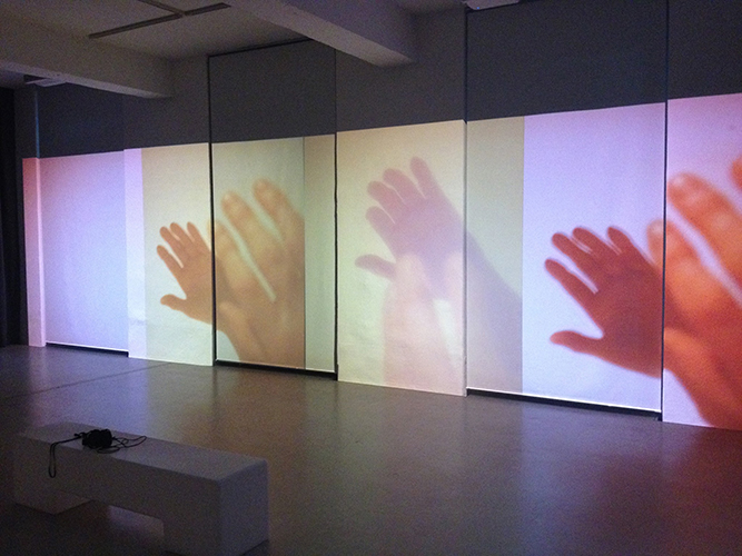 Mareike Lee + Marc Sabat, HANDS to MOUTHS, video installation